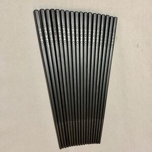 Lot of Eighteen (18) Fiberglass Reusable Chopsticks with Design - New